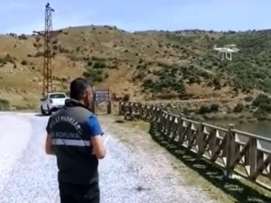 Aydın’da Yaban Hayatı Drone İle Korunuyor