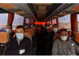 14 Gün Karantina Süreci Dolan 235 Kişi Memleketlerine Uğurlandı