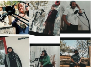 Yaşlılar Sosyal Mesafeye Uyarak Gesi Bağları Türküsünü Seslendirdi