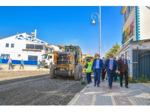 Malatya Büyükşehir Belediye Başkanı Gürkan İnceleme Yaptı