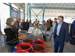 Başkan Bozkurt’tan Pazarcı Esnafı Ziyareti