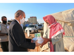 Akçakale’de 500 Aileye Sıcak İftar Yemeği