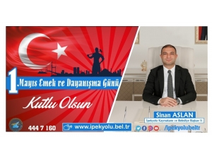 Kaymakam Aslan’dan ‘1 Mayıs’ Açıklaması