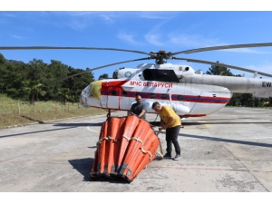 Muğla’da Yangın Helikopterleri Göreve Başladı