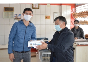 Havza Belediyesi Fırınlara Maske Dağıttı