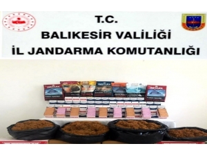 Jandarmadan Kaçak Tütün Operasyonu