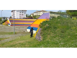 Düzce Belediyesi Çim Biçme Çalışmaları Başlatıldı