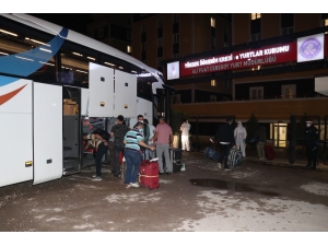 Kuveyt’ten Getirilen 250 Türk Vatandaşı Kocaeli’deki Yurtlara Yerleştirildi