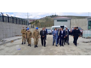 Kaymakam Kaykaç, İlçede Yapımı Devam Eden Tesisleri İnceledi