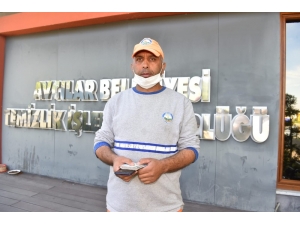 İstanbul’da Temizlik İşçisinden Örnek Davranış