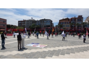 Çanakkale’de Sosyal Mesafeli 1 Mayıs Kutlaması