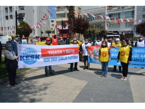 Sinop’ta 1 Mayıs Emek Ve Dayanışma Günü