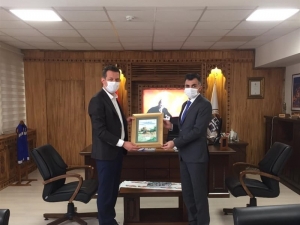 Milli Eğitim Müdürü Vargeloğlu’ndan Veda Ziyareti