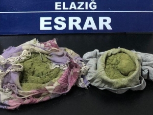 Elazığ’da Uyuşturucu İle Mücadele