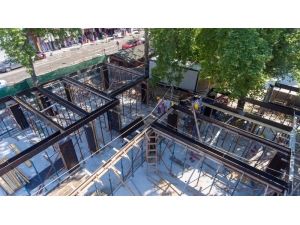 Muratpaşa Camii’nin Müştemilat İnşaatı Sürüyor