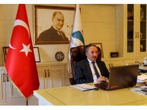 Rektör Karabulut, Yök Başkanı Saraç’ın Başkanlığında Toplantıya Katıldı