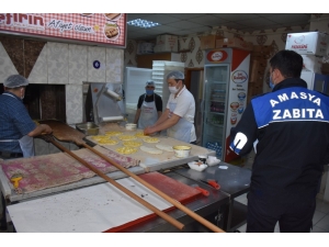 Amasya Zabıtasından Ramazan Denetimi