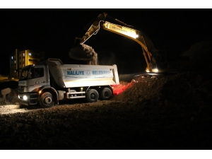 Haliliye’de Alternatif Yol Açma Çalışmaları