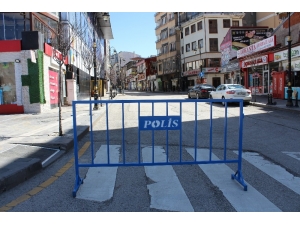 Erzurum’da Sokağa Çıkma Kısıtlamasın Da Sessizlik Hakim
