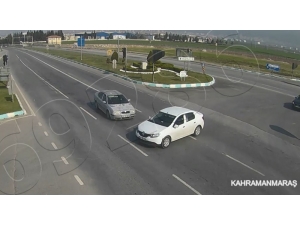 Kahramanmaraş’ta Trafik Kazaları Kamerada