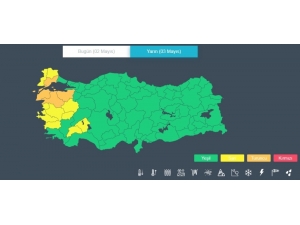 Meteorolojiden Turuncu Uyarı