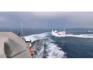 Türk Botu Yunan Botunu Böyle Kovaladı