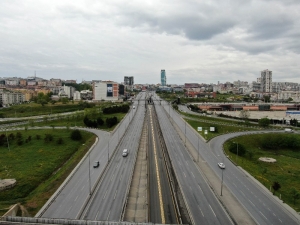 Kısıtlamanın Son Gününde Boş Yollar Havadan Görüntülendi