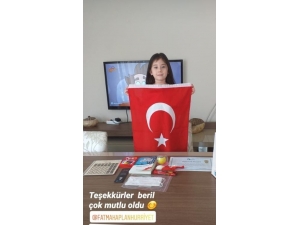 Çocuklardan, Başkan Hürriyet’e Hediye Teşekkürü