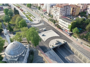 Seka Tüneli Üzerindeki Kavşak Asfaltlandı