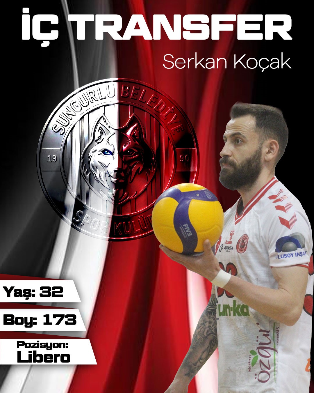 sungurlu-belediyespor-erkek-voleybol-takimi-serkan-kocak-ile-yeniden-anlasti