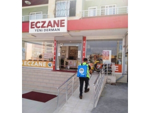 Toroslar’da Virüs Salgınına Karşı Dezenfeksiyon Çalışmaları Sürüyor