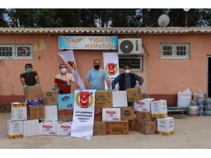 Gazetecilerden 37 Aileye Gıda Yardımı