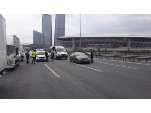 Tem Otoyolu’nda Hız Kazası: 2 Yaralı