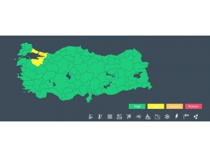 Meteorolojiden Bursa’ya ’Sarı’ Uyarı