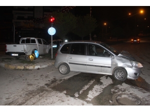 Elazığ’da Trafik Kazası:2 Yaralı