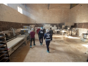 İpekyolu Belediyesi Ekiplerinden Fırın Denetimi