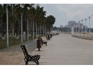 Mersin Sahillerinde Korona Virüs Sakinliği