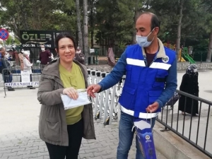 Safranbolu’da İki Günde 5 Bin Maske Dağıtıldı