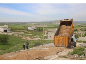 Karaköprü Kırsalı Çamurdan Arındırılıyor