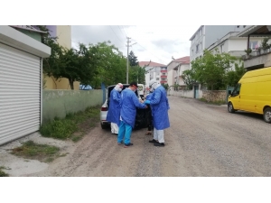 Gölbaşı İlçesinde Filyasyon Ekibi Tarama Testleri Yaptı