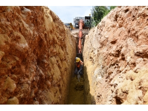 Meski’nin Kanalizasyon Çalışmaları Sürüyor
