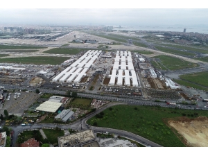 Yeşilköy Hastanesi İnşaatı 28. Gününde