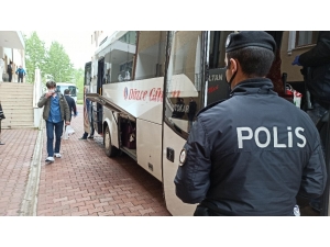 Karantina Yurdundan Uğurlandılar