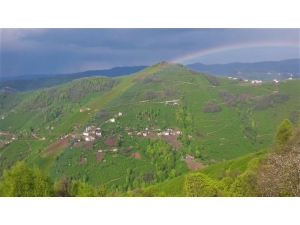 Karadeniz’de Gökkuşağı Güzelliği