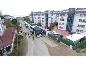 Sinop’taki Gurbetçi Vatandaşların Karantina Süreleri Sona Erdi