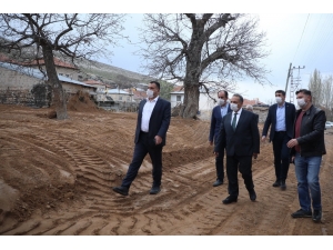 Başkan Yalçın Koçcağız’da İncelemelerde Bulundu