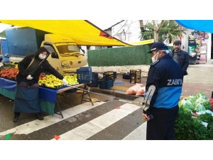 Gebze’de Pazar Yerlerinde Denetimler Sürüyor