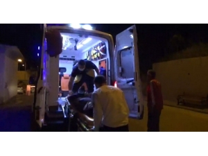 Otomobil Sulama Kanalına Devrildi: 2 Yaralı