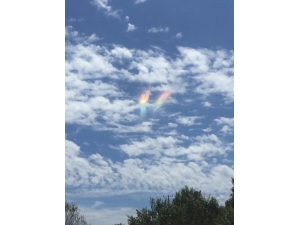 Gökyüzünde Aniden Ortaya Çıkan Gizemli Işık Şaşırttı