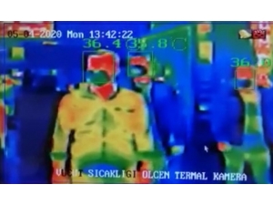 Otellerde Termal Kamera Hareketliliği